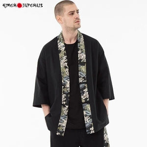 Veste Narogi Homme Sun Kimonos Cardigan Street Mixte Kimonojaponais 