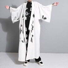 Charger l&#39;image dans la galerie, Yukata Couture Yukata Femme Kimono Japonais Blanc 
