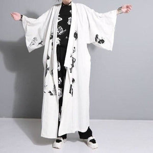 Yukata Couture Yukata Femme Kimono Japonais Blanc 