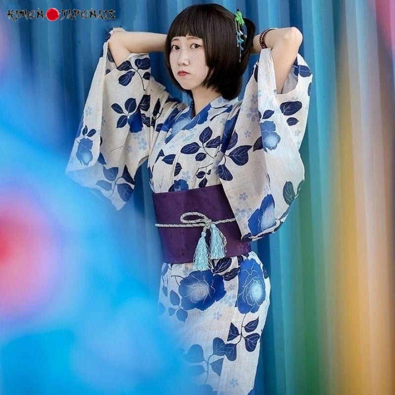 Yukata Femme Binteji - Kimono Japonais