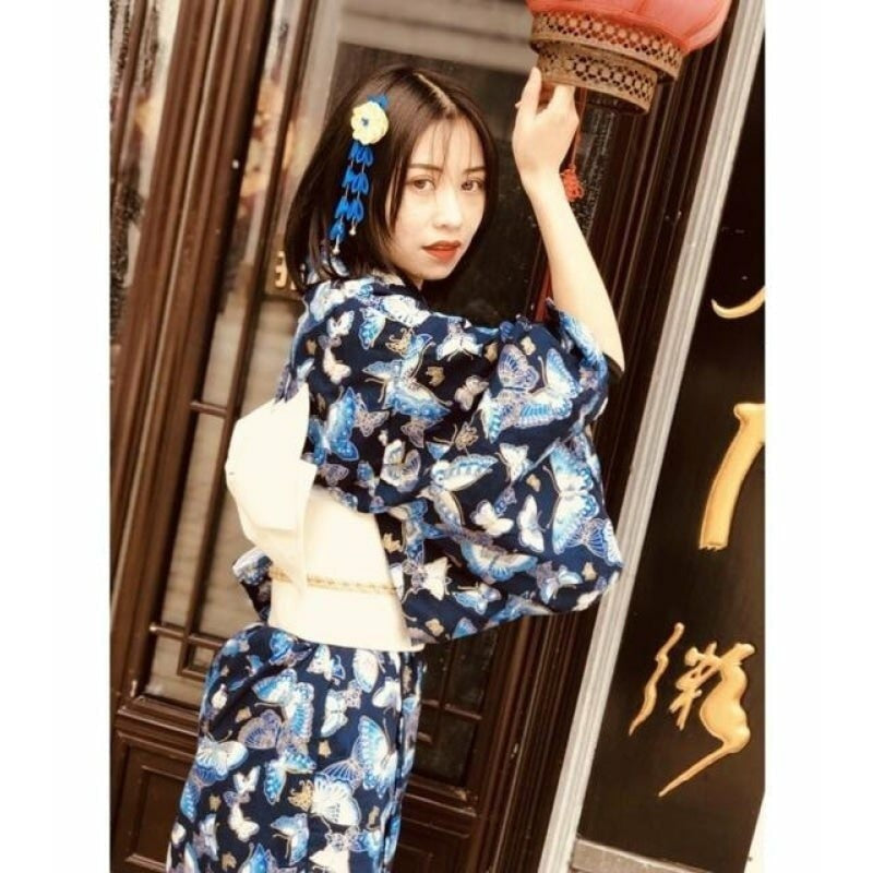 Yukata Femme Yorunocho - Kimono Japonais