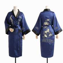 Charger l&#39;image dans la galerie, Yukata Homme Dragon Or - Kimono Japonais
