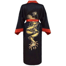 Charger l&#39;image dans la galerie, Yukata Homme Dragon Or - Kimono Japonais
