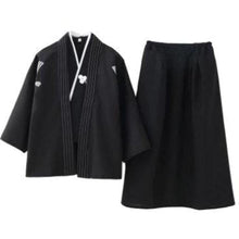 Charger l&#39;image dans la galerie, Yukata Japonais Enfant Samouraï Kimono Homme Kimono Japonais 
