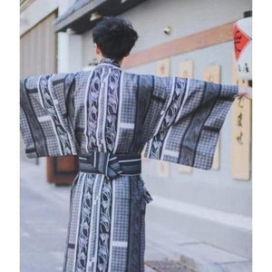 Yukata Japonais Homme Akira Kimono Homme Kimonojaponais 