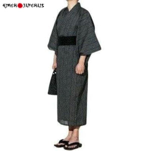Yukata Japonais Homme Dazai Kimono Homme Kimonojaponais 