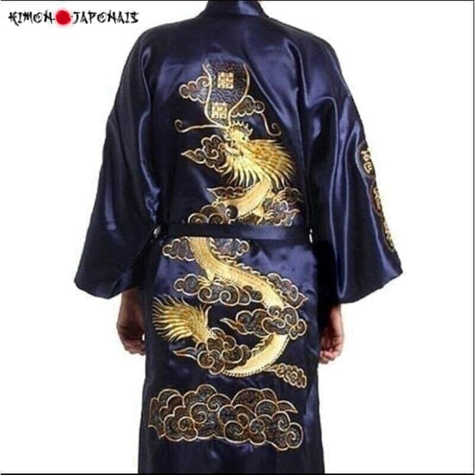 Yukata Japonais Homme Kim Pyjama Jinbei Homme Kimonojaponais 