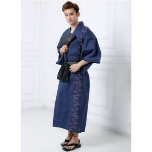 Yukata Japonais Homme Miki Kimono Homme Kimonojaponais 