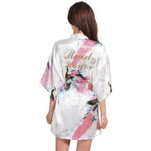 Charger l&#39;image dans la galerie, Yukata WAKA Yukata Femme Kimonojaponais Blanc XL 
