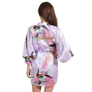 Yukata WAKA Yukata Femme Kimonojaponais Lavende M 