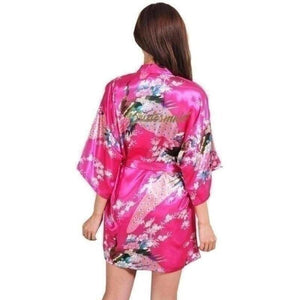 Yukata WAKA Yukata Femme Kimonojaponais Prune M 