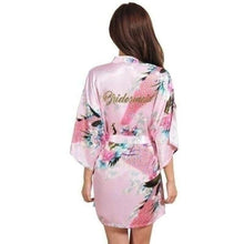 Charger l&#39;image dans la galerie, Yukata WAKA Yukata Femme Kimonojaponais Rose clair XL 
