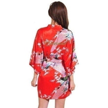 Charger l&#39;image dans la galerie, Yukata WAKA Yukata Femme Kimonojaponais Rouge XL 
