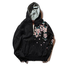 Charger l&#39;image dans la galerie, Hoodie Phoenix Floral - Kimono Japonais
