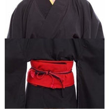 Charger l'image dans la galerie, Kimono Traditionnel Samourai 'red obi' Kimono Femme Kimonojaponais
