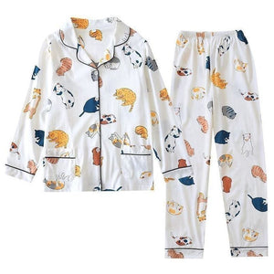 Pyjama Kawaii Chatons - Kimono Japonais