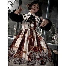 Charger l&#39;image dans la galerie, Robe Kawaii Lolita Steampunk Macabre Robe
