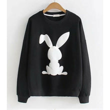 Charger l&#39;image dans la galerie, Sweat-Shirt Kawaii Lapin Blanc Harajuku Pull Hoodies Mangas
