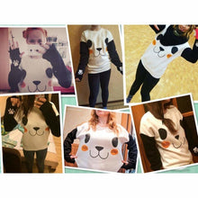 Charger l&#39;image dans la galerie, Sweat-Shirt Kawaii Panda T-Shirts
