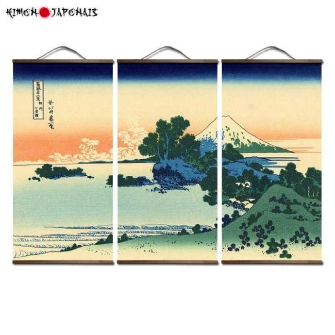 Tableau Japonais Soshū Shichiri-Ga-Hama - Kimono Japonais