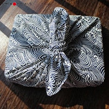 Charger l&#39;image dans la galerie, Japanese Style Handkerchief Furoshiki Polyester 100% /concise One Side Printed /many Uses
