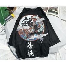 Charger l&#39;image dans la galerie, Veste Kimono Surfing Grues - Kimono Japonais
