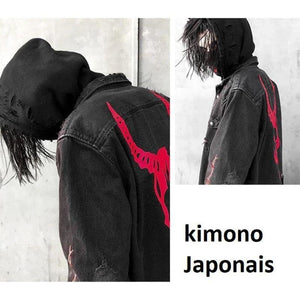 Veste ONI - Kimono Japonais