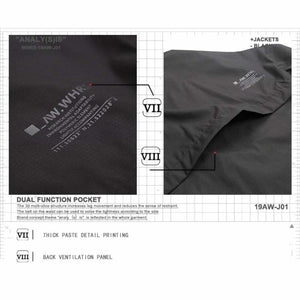 Veste techwear Softshell - Kimono Japonais